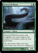 Boneyard Wurm (Duel Decks: Izzet vs Golgari) Light Play