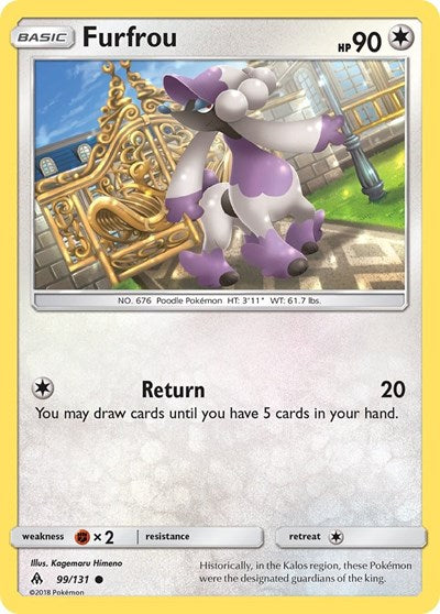Furfrou (SM - Forbidden Light) Near Mint