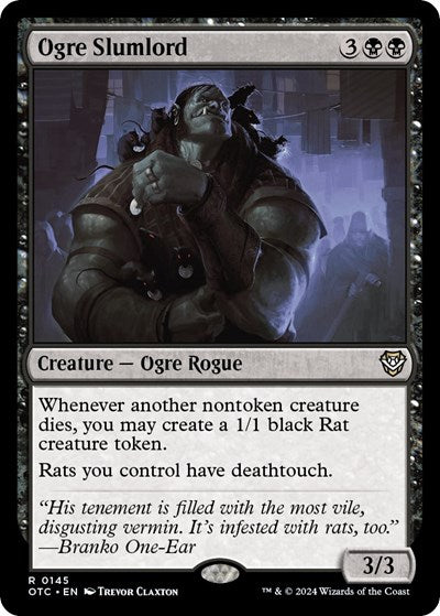 Ogre Slumlord (Commander: Outlaws of Thunder Junction) Near Mint