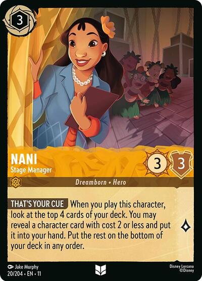 Nani - Stage Manager (Winterspell) Near Mint