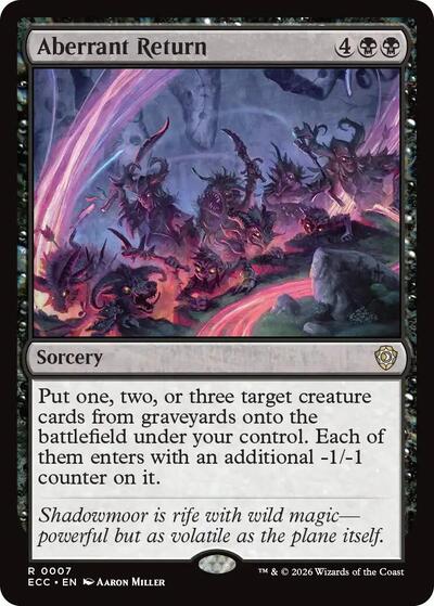 Aberrant Return (Commander: Lorwyn Eclipsed) Near Mint
