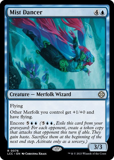 Mist Dancer (Commander: The Lost Caverns of Ixalan) Light Play
