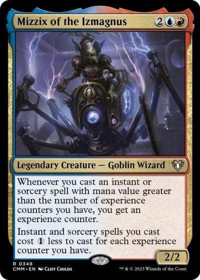 Mizzix of the Izmagnus (Commander Masters) Light Play