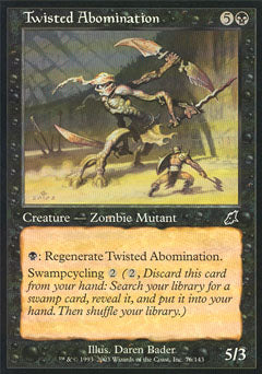 Twisted Abomination (Scourge) Light Play
