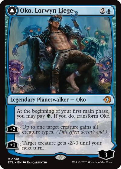 Oko, Lorwyn Liege (Lorwyn Eclipsed) Near Mint Foil