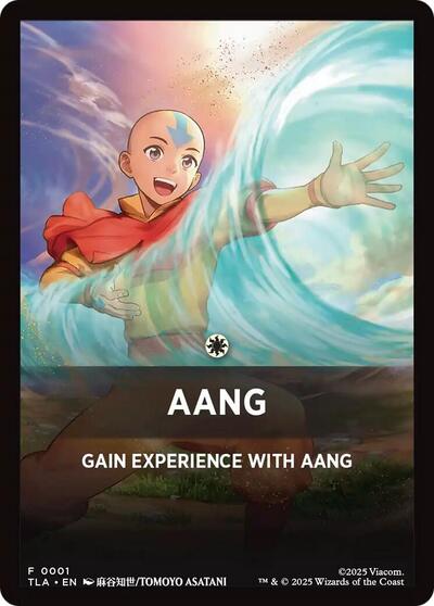 Aang Theme Card (Avatar: The Last Airbender) Near Mint