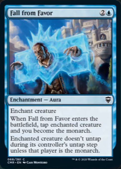 Fall from Favor (Commander Legends) Near Mint Foil