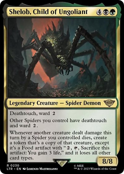 Shelob, Child of Ungoliant (Universes Beyond: The Lord of the Rings: Tales of Middle-earth) Near Mint