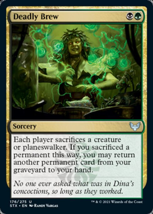 Deadly Brew (Strixhaven) Near Mint Foil