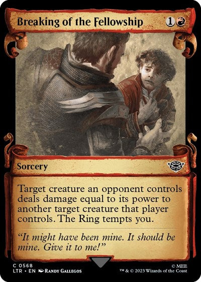 Breaking of the Fellowship (Showcase Scrolls) (Universes Beyond: The Lord of the Rings: Tales of Middle-earth) Light Play