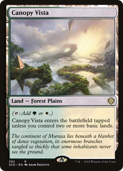 Canopy Vista (Commander 2022 Starter Decks) Light Play