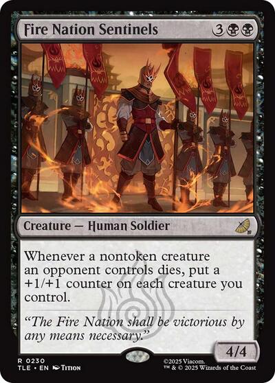 Fire Nation Sentinels (Avatar: The Last Airbender: Eternal-Legal) Near Mint