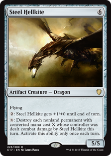 Steel Hellkite (Commander 2017) Light Play