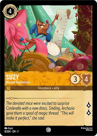Suzy - Master Seamstress (Archazia's Island) Near Mint