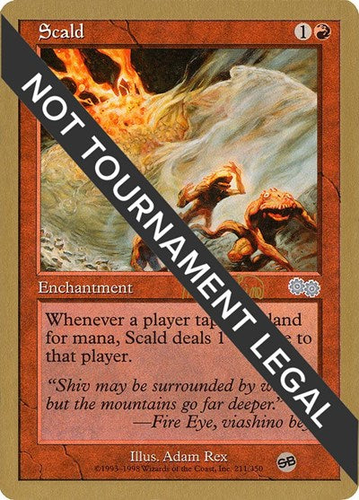 Scald - 1999 Mark Le Pine (USG) (SB) (World Championship Decks) Light Play