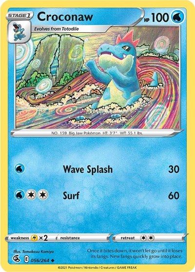 Croconaw (SWSH08: Fusion Strike) Near Mint