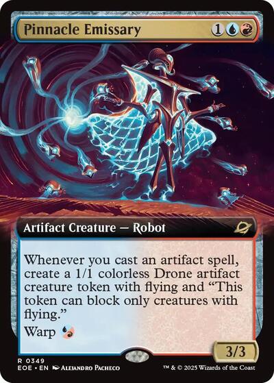Pinnacle Emissary (Extended Art) (Edge of Eternities) Near Mint