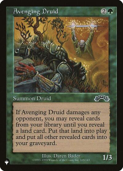 Avenging Druid (The List) Near Mint