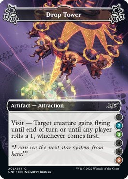 Drop Tower (2-3-6) (Unfinity) Light Play Foil