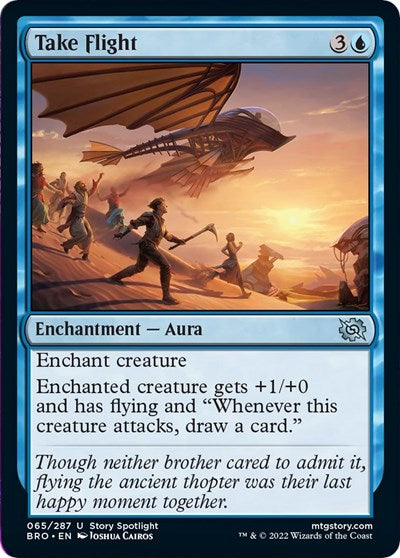 Take Flight (The Brothers' War) Near Mint Foil