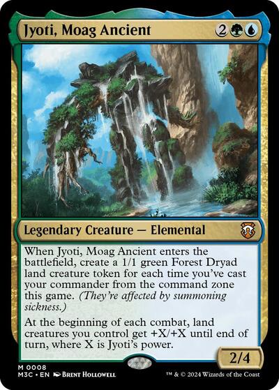 Jyoti, Moag Ancient (Commander: Modern Horizons 3) Near Mint Foil