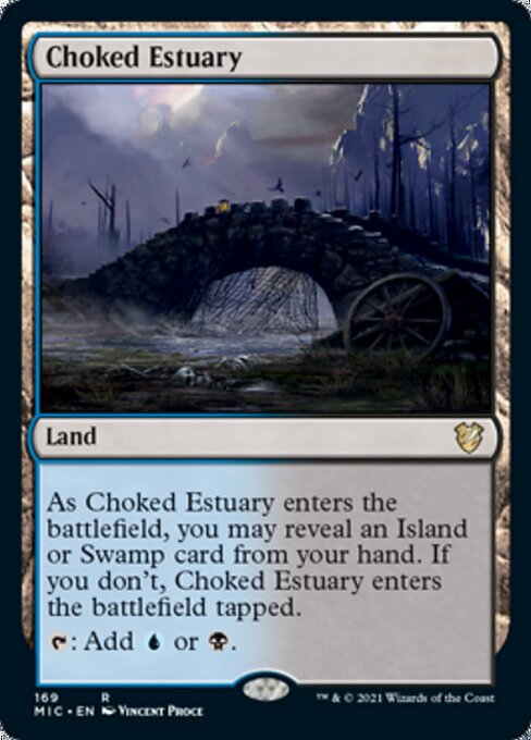 Choked Estuary (Commander 2021 Midnight Hunt) Near Mint
