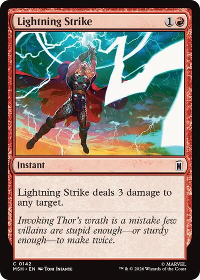 Lightning Strike (Marvel Super Heroes) Near Mint