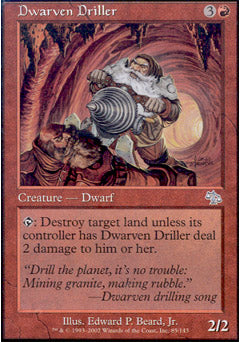 Dwarven Driller (Judgment) Light Play