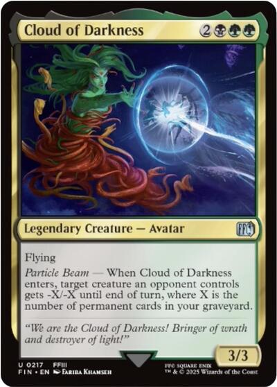 Cloud of Darkness (Universes Beyond: FINAL FANTASY) Near Mint Foil
