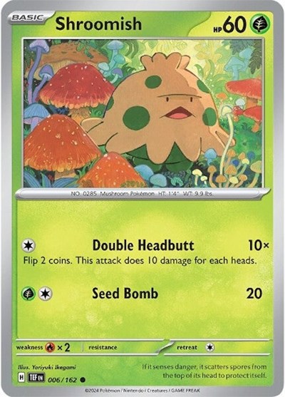 Shroomish (SV05: Temporal Forces) Near Mint