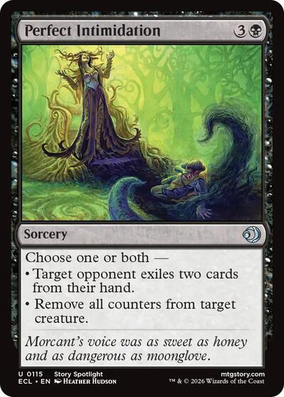 Perfect Intimidation (Lorwyn Eclipsed) Near Mint Foil