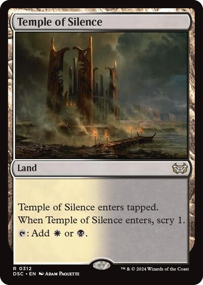 Temple of Silence (Commander: Duskmourn: House of Horror) Near Mint