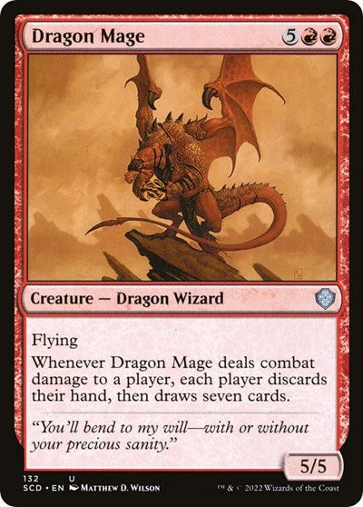 Dragon Mage (Commander 2022 Starter Decks) Light Play