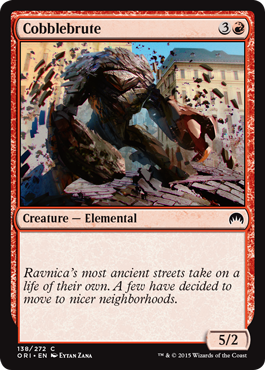 Cobblebrute (Magic Origins) Light Play Foil
