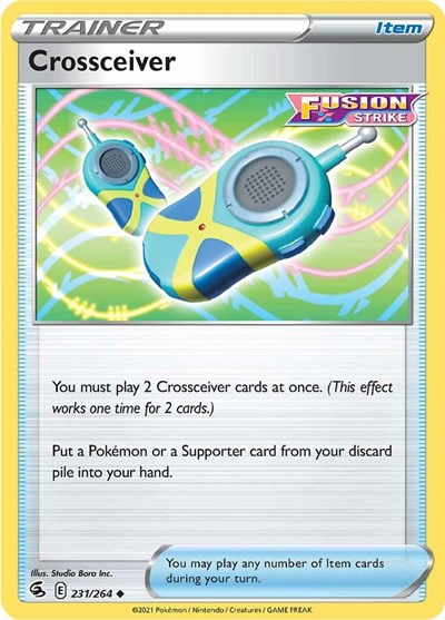 Crossceiver (SWSH08: Fusion Strike) Near Mint