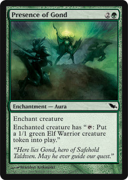 Presence of Gond (Shadowmoor) Light Play
