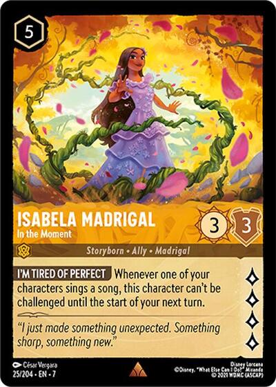 Isabela Madrigal - In the Moment (Archazia's Island) Near Mint