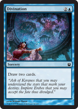 Divination (Born of the Gods) Light Play Foil