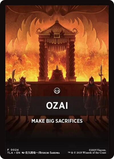 Ozai Theme Card (Avatar: The Last Airbender) Near Mint