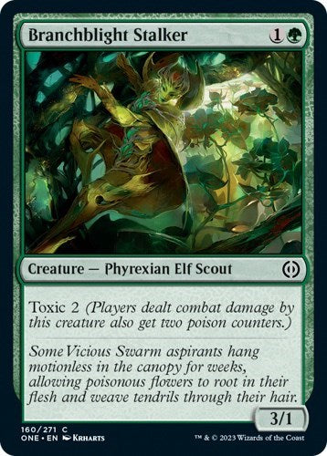 Branchblight Stalker (Phyrexia: All Will Be One) Near Mint Foil