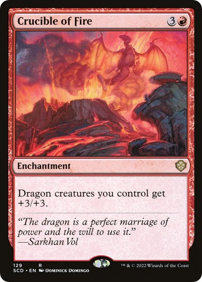 Crucible of Fire (Commander 2022 Starter Decks) Near Mint