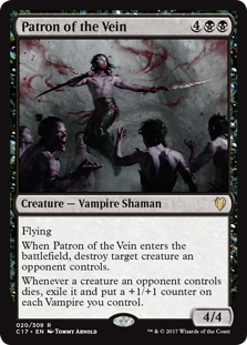 Patron of the Vein (Commander 2017) Light Play