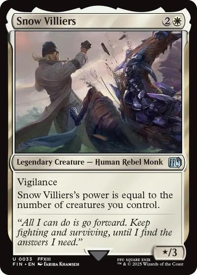Snow Villiers (Universes Beyond: FINAL FANTASY) Near Mint Foil