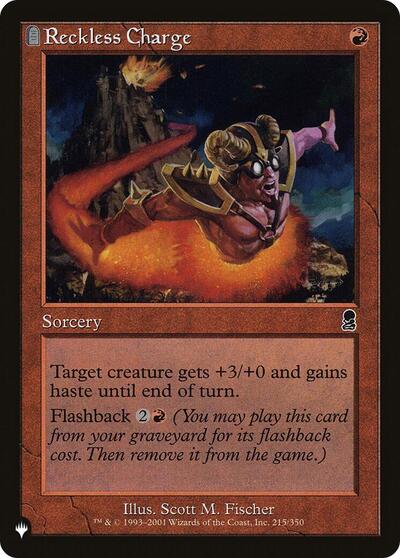 Reckless Charge (The List) Near Mint