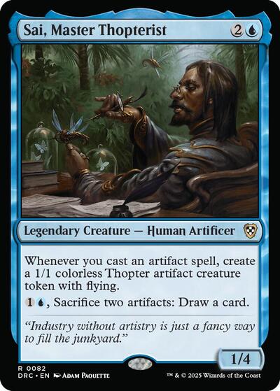 Sai, Master Thopterist (Commander: Aetherdrift) Light Play