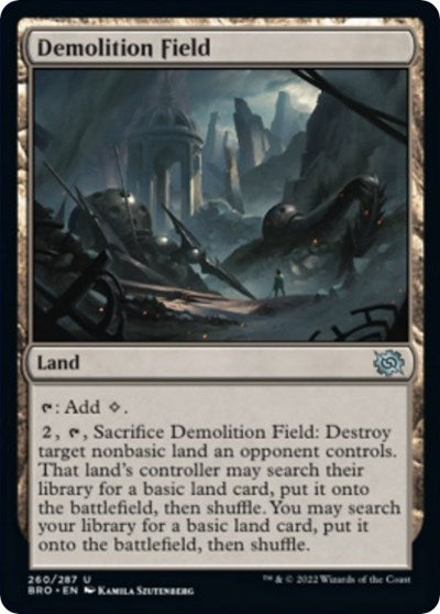 Demolition Field (The Brothers' War) Near Mint