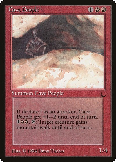 Cave People (The Dark) Light Play