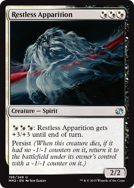 Restless Apparition (Modern Masters 2015) Light Play Foil