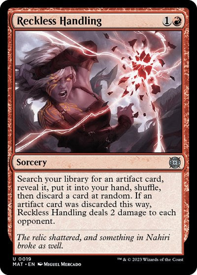 Reckless Handling (March of the Machine: The Aftermath) Light Play