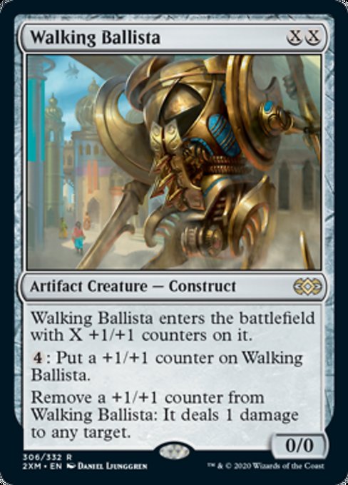Walking Ballista (Double Masters) Light Play
